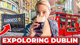 Exploring Dublin, Ireland | Guinness Storehouse Tour (Gravity Bar) + Temple Bar & Irish Eats