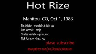 Hot Rize - Manitou, CO, Oct 1, 1983