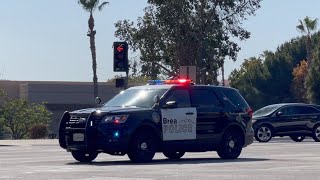 Brea Police Dept. Ford Explorer Responding Code 3