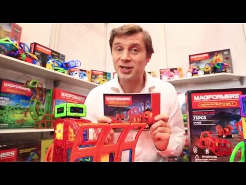 Видеообзор набора Magformers Heavy Duty Set
