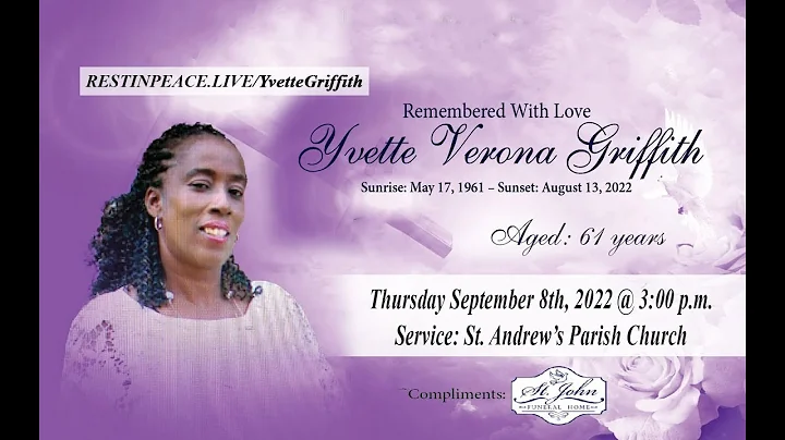 Live Stream for Yvette Griffith