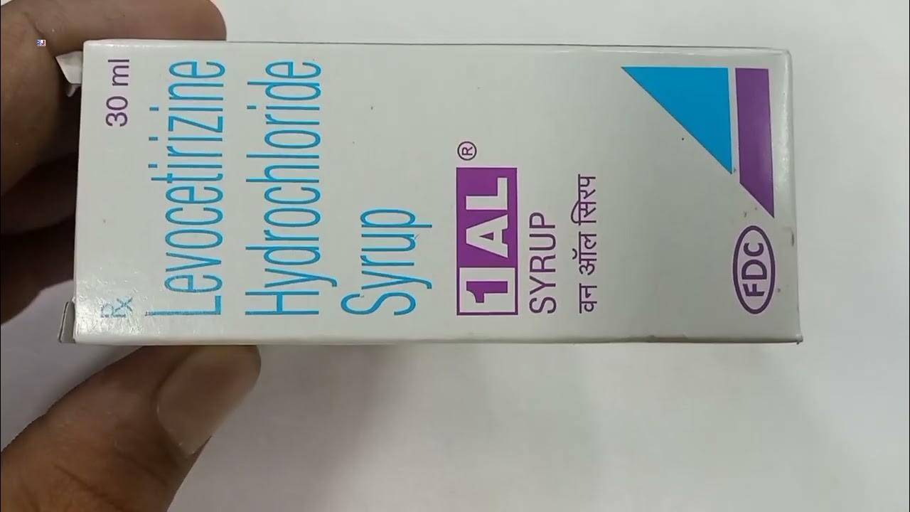 1AL Syrup Levocetirizine Hydrochloride Syrup 1AL Syrup Uses Side