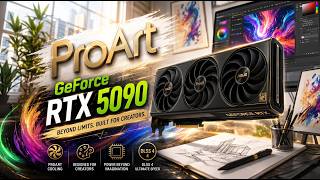 ProArt GeForce RTX 5090 Deep Dive: Fitting Massive AI Power Into a Compact 2.5 Slot Design!
