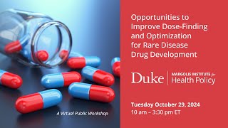 Opportunities to Improve Dose Finding and Optimization for Rare Disease Drug Development Recording
