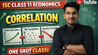 ISC Class 11 Economics | Correlation | Statistics | One Shot (includes Sums)| SPClasses kolkata
