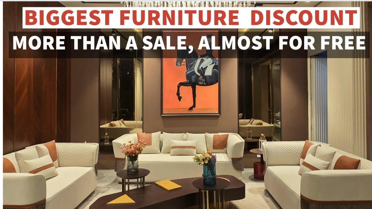 Massive Sale, Unbeatable Prices Grand Luxury Showroom | Festival Offer On Sofas, Beds Home Furniture