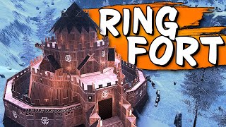 Conan Exiles: Aesir Ring Fort PvE Base (Speed Build)