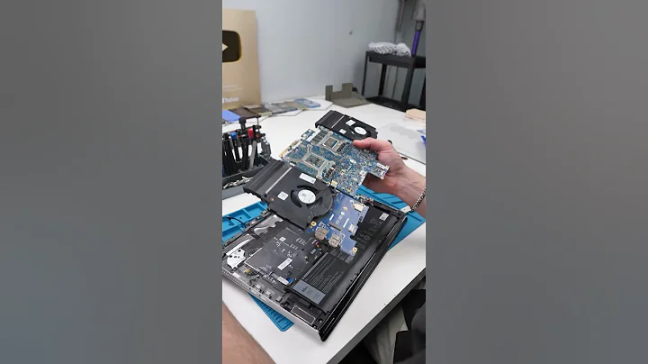 He Broke His $1500 Laptop Trying To Fix It... #Shorts