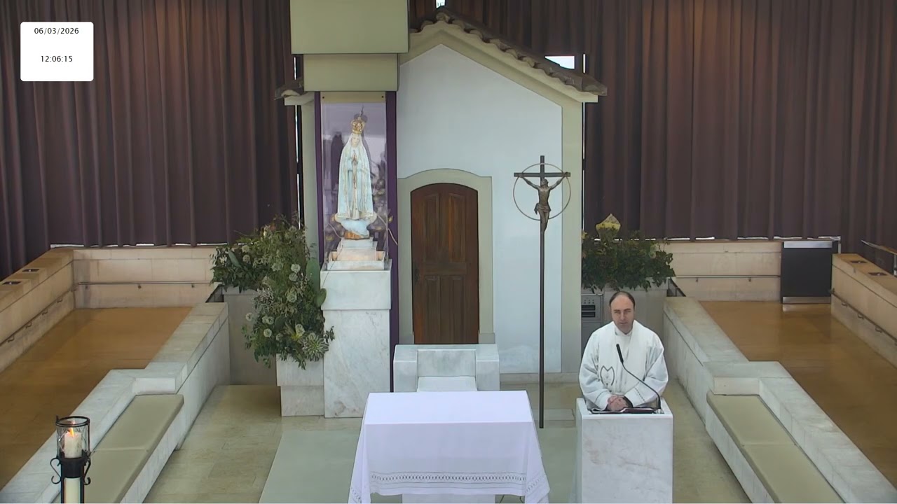 Terço a Nossa Senhora de Fátima desde a Capelinha das Aparições 06.03.2026