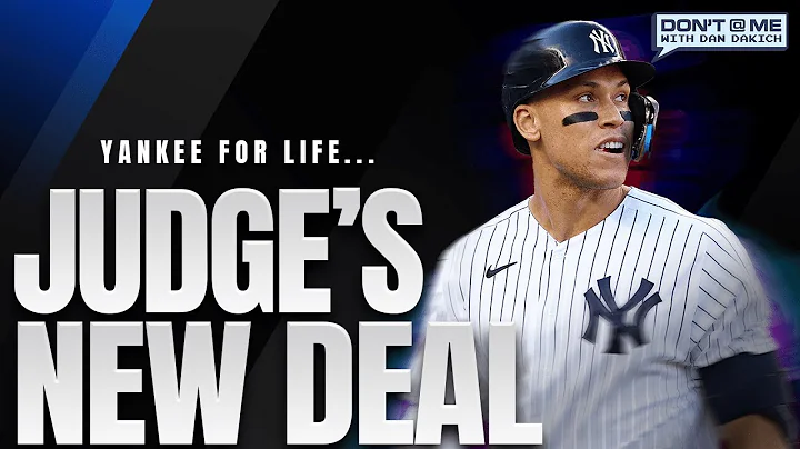 Aaron Judge's New Contract | Don't @ Me With Dan D...