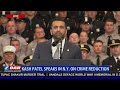 LIVE: FBI DIRECTOR KASH PATEL SPEAKS IN N.Y. ON CRIME REDUCTION