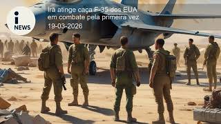 Irã Atinge Caça F-35 Dos Eua Em Combate Pela Primeira Vez