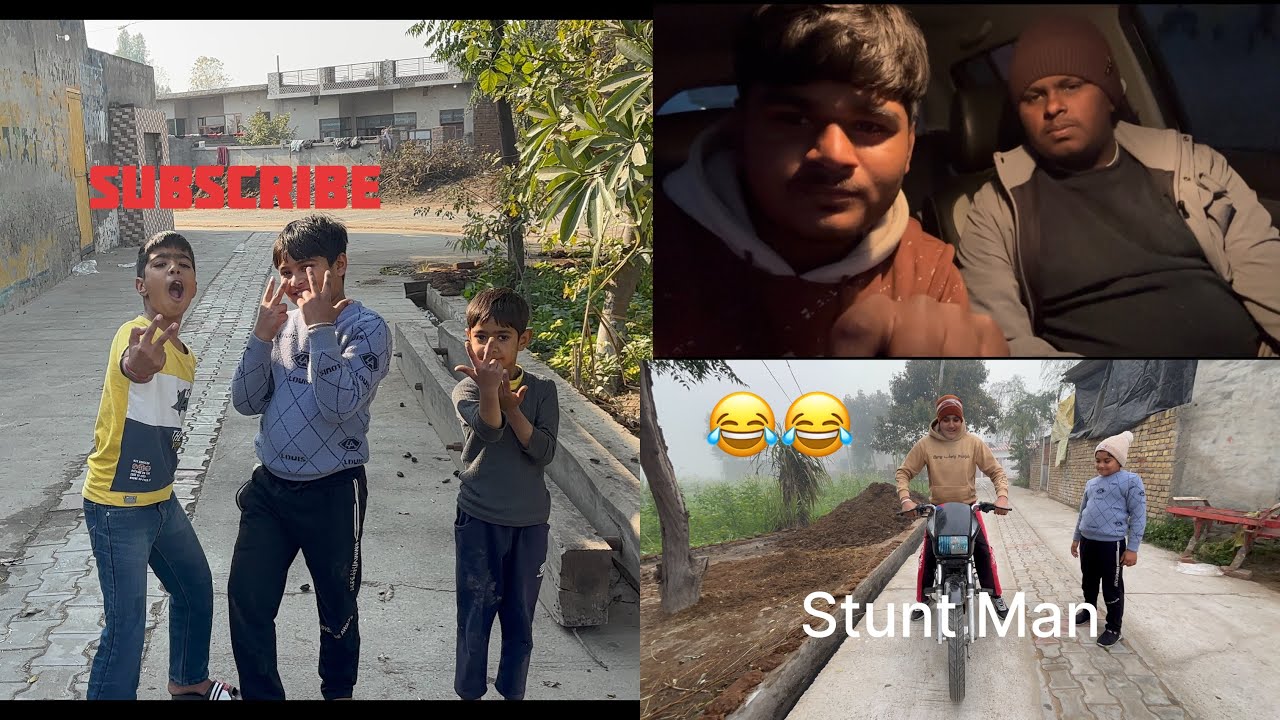 Stunt man😂😂