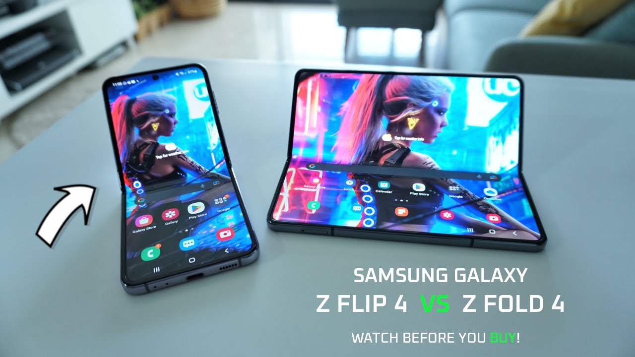 Samsung Galaxy Z Flip4 and Galaxy Z Fold4 Review: Great Folding