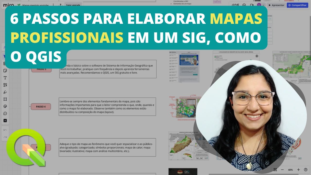 6 passos para elaborar mapas profissionais em um SIG, como o QGIS