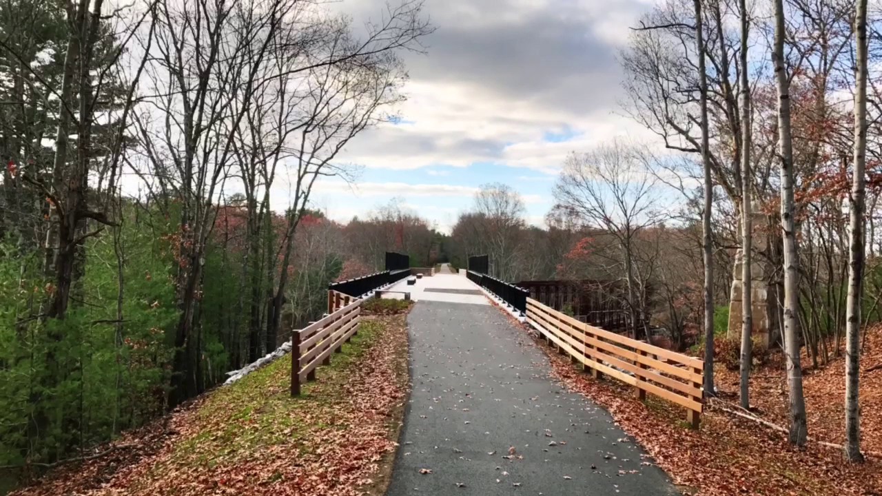 Uxbridge bike path YouTube