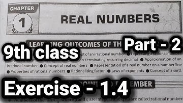 9th class || Maths || 1.Real Numbers chapter || Exercise - 1.4 || Part - 2 || all sums in HD quality