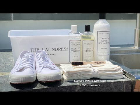 how to clean superga white sneakers