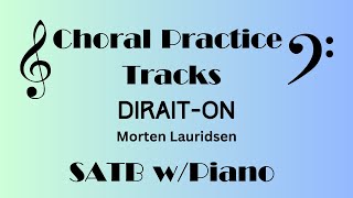 Dirait-On | SATB Full Choir w/ Piano | Morten Lauridsen