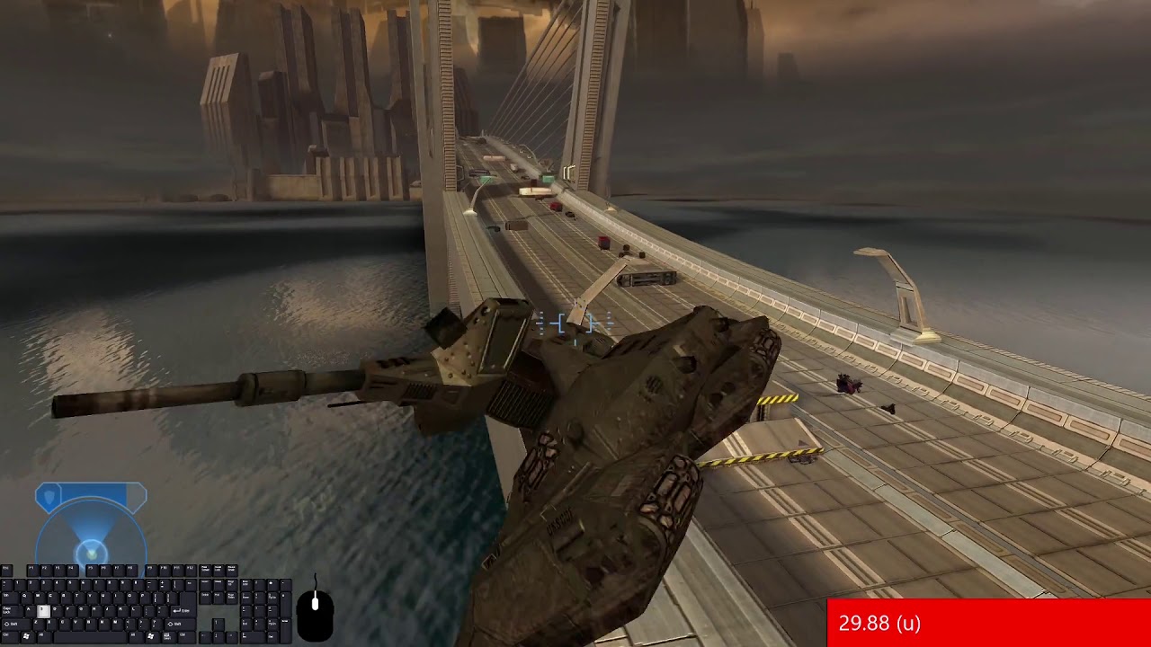 Halo 2A MCC - Metropolis Tank Launch Bridge Test