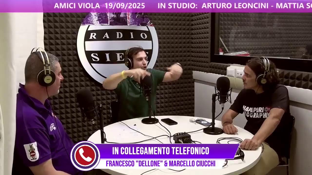 Amici Viola LIVE – 19/09/2025 | Radio Sieve