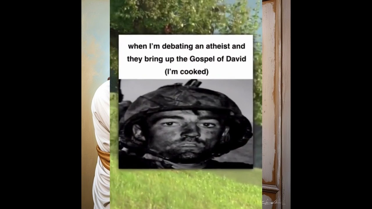 THE BOOK OF DAVID! I AM COOKED!