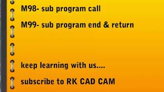CNC programming M-CODE basics screenshot 5