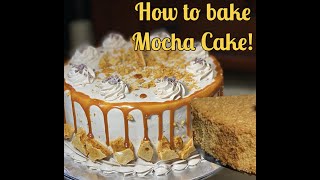 Baking 101, Episode 4:  How to make sponge MOCHA CAKE -  Part 1