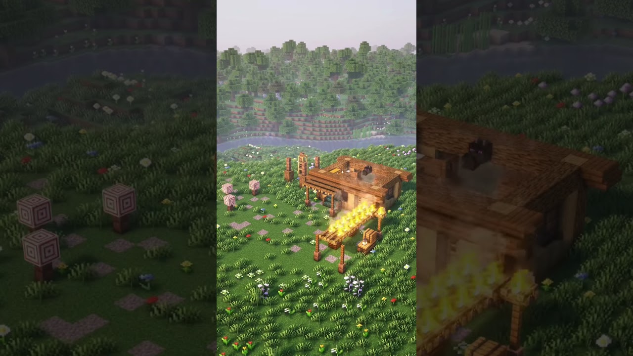 A Minecraft Archery Range & Barracks🏹 