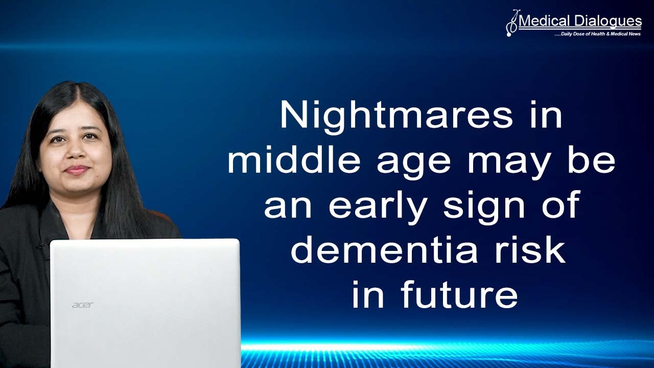 Nightmares in middle age may be an early sign of dementia risk in future