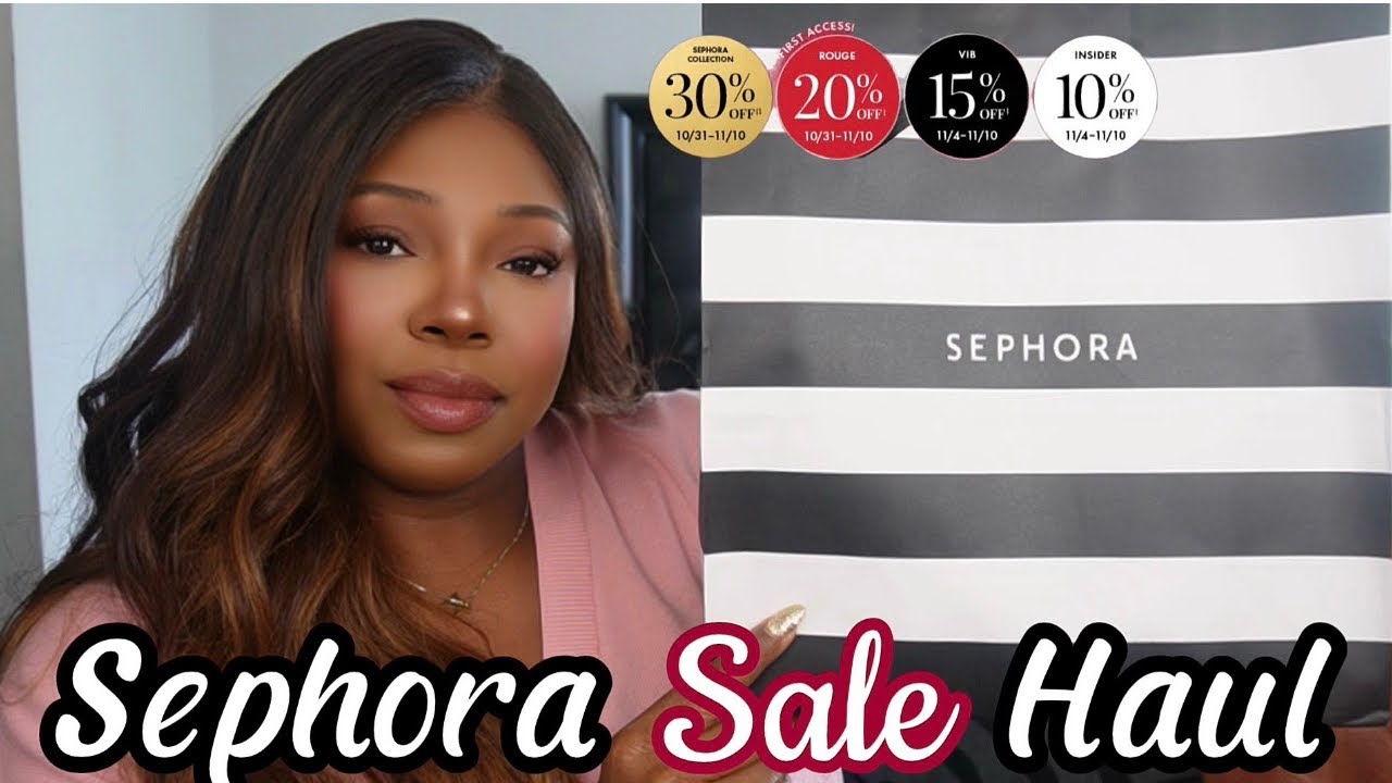 Sephora Sale Haul | VIB Sale 2025