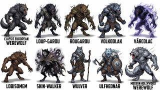 Full Every Type of Werewolf Explained | 10 Legendary Werewolves From Around the World | News