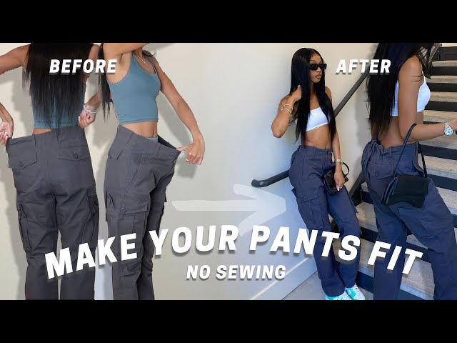 🪡 Quick Tips and Tricks to Tighten Jeans Waist Without sewing machine 