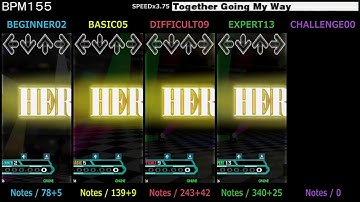 DDR / Together Going My Way - SINGLE (DanceDanceRevolution A20 PLUS)