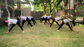 Yoga Day Special Yoga Dance#Adiyogi#Kailash Kher