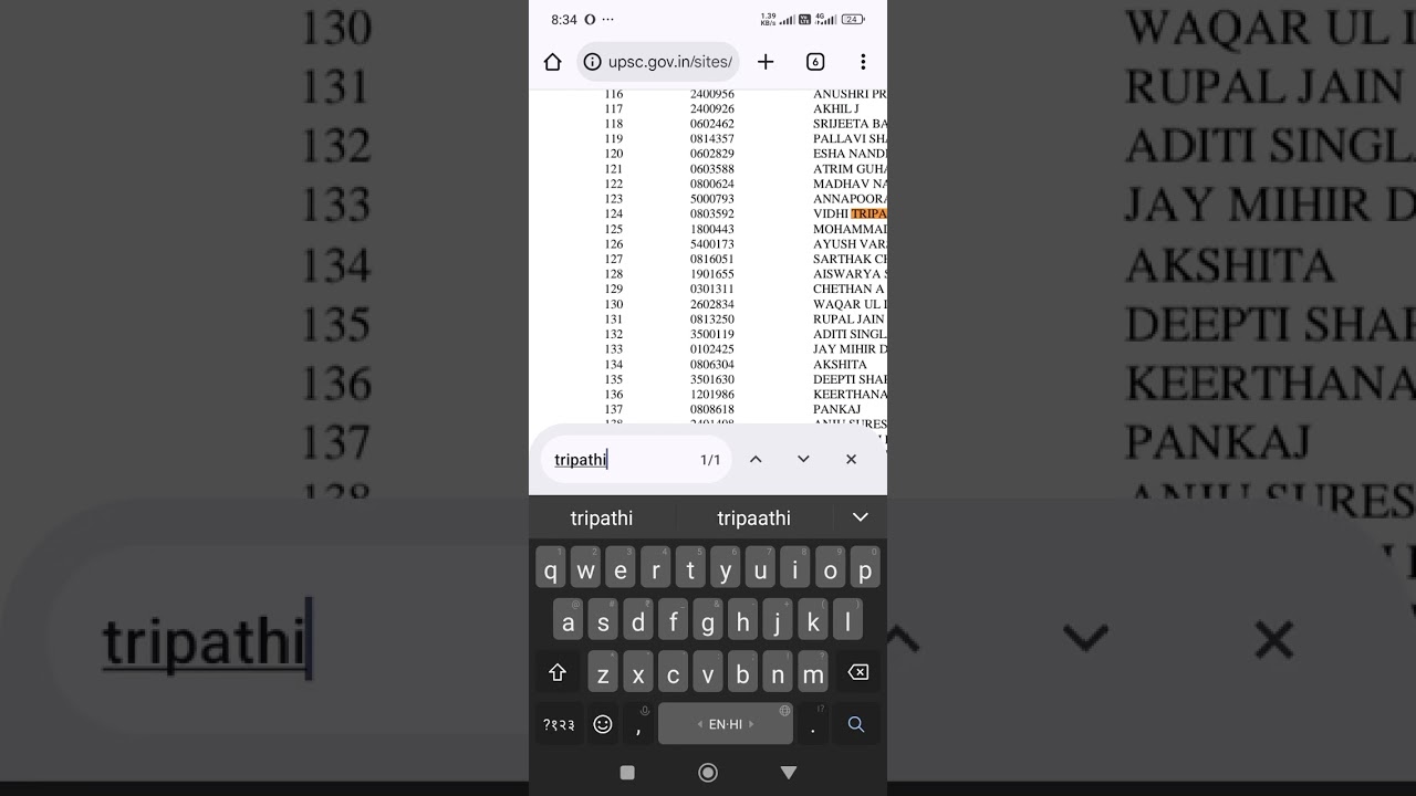 Upsc result 20250|| cms|| IES 