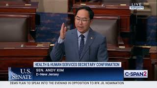 Senator Kim Floor Remarks on Voting No on RFK Jr's Nomination
