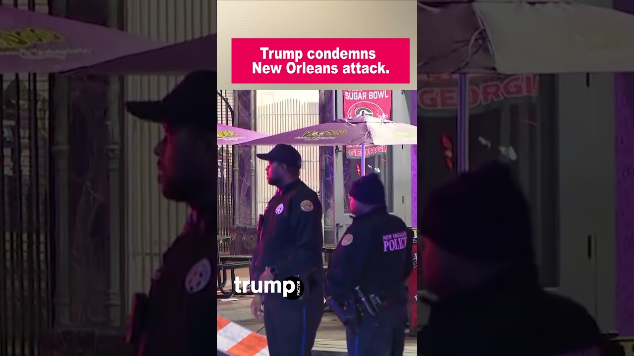 Trump reacts angrily to the New Orleans assault.