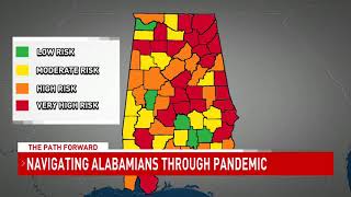 State of Alabama launches new color coded COVID-19 map - NBC 15 WPMI
