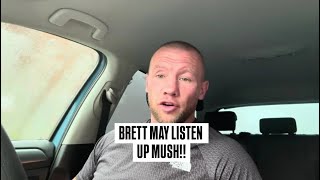 DANNY CHRISTIE BRUTAL RESPONSE TO BRETT MAY CALL OUT!!