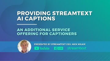 Providing StreamText AI Captions