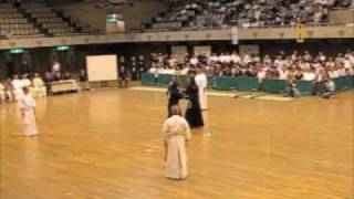 2009・H21【準決勝】恩田(警視庁)赤×佐藤(警視庁)白【第9回剣道八段選抜大会】