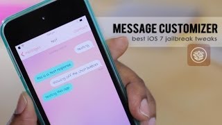 Message Customizer - Best FREE iOS 7 Jailbreak Tweaks for iPhone & iPod Touch