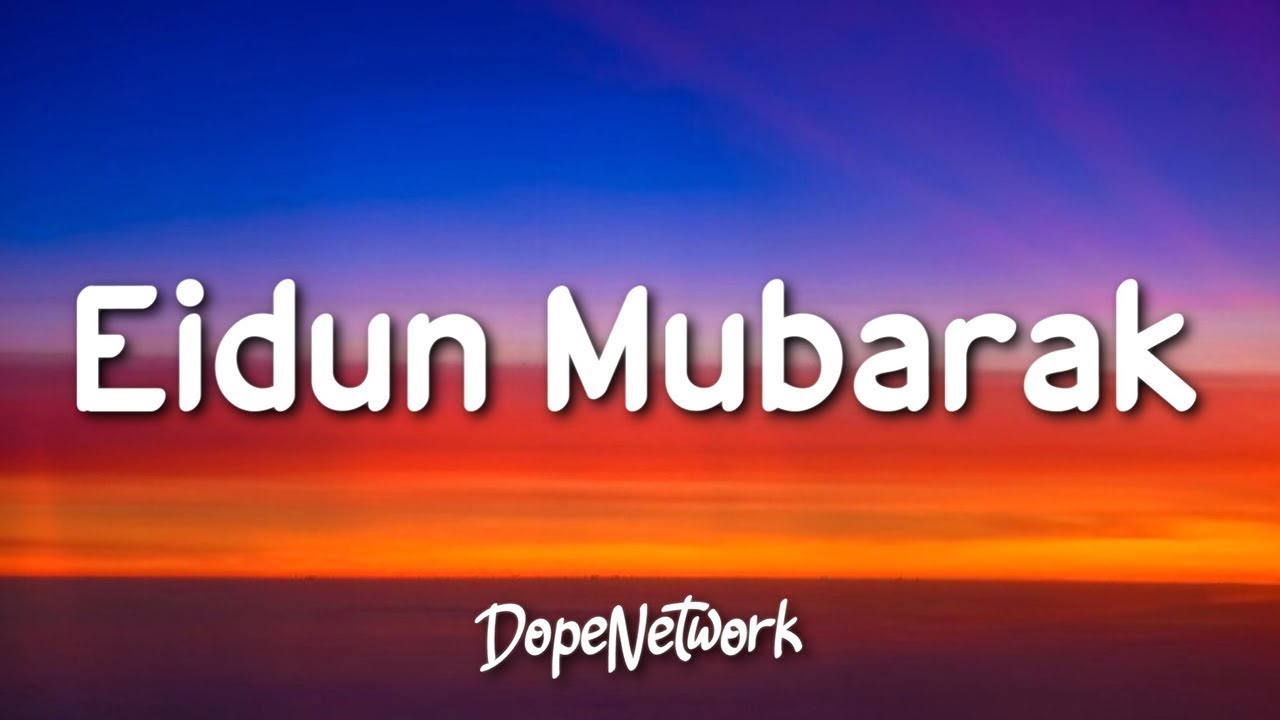 1 HORA |  Maher Zain - Eidun Mubarak (Lyrics)