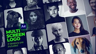 Multiscreen Logo Reveal | After Effects Template