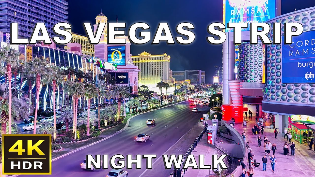 Las Vegas Strip Night Walking Tour | December 2025 | Las Vegas, Nevada