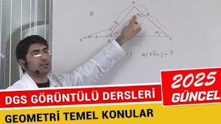 DGS Geometri Konu Anlatımı - Temel Konular - 2025 DGS Geometri Konu Anlatımı - Temel Konular - 2025
