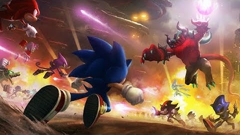 SONIC dash- SILVER VS SHADOW VS knuckles(official gameplay)