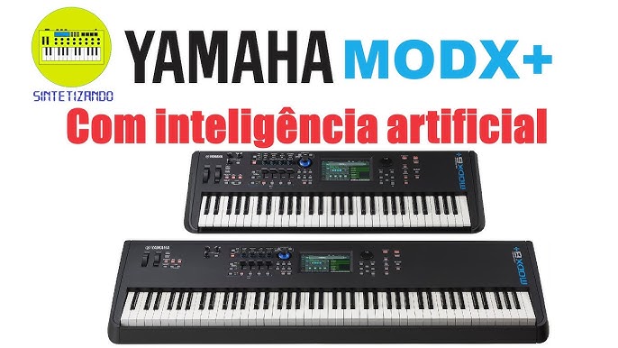 Teclado Sintetizador Yamaha MODX6+ - Atelier Sopros e Cordas