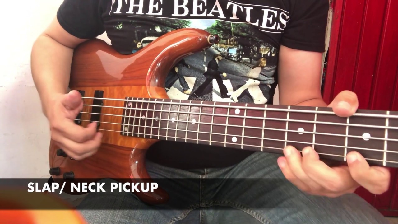 KEN SMITH BURNER 5 string demo (Flat EQ)